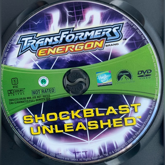 Transformers Energon Shockblast Unleashed DVD Game; Includes Bonus Episodes - Picture 4 of 4